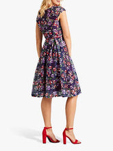 Load image into Gallery viewer, Floral Cap Sleeve Dress
