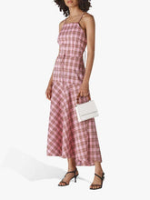 Load image into Gallery viewer, Check Maxi Dress
