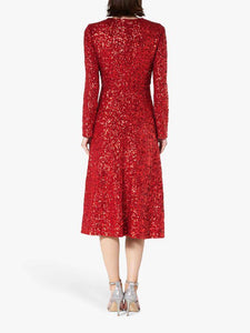 Sequin Midi Dress