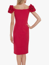 Load image into Gallery viewer, Ruffle Detail Crepe Dress
