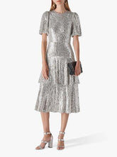 Load image into Gallery viewer, Arabelle Sequin Midi Dress
